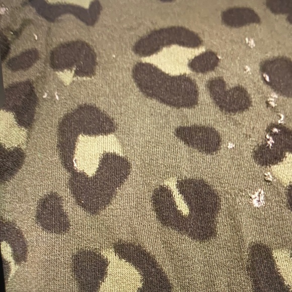 Green Leopard Jumpsuit - Picture 7 of 7